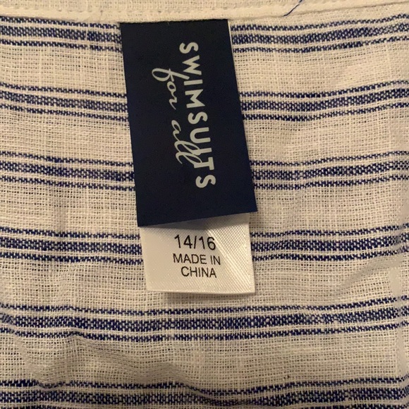 Tunic style cover-up/dress/top - Picture 2 of 3